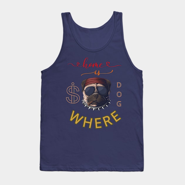 dog lover gift Tank Top by logo desang